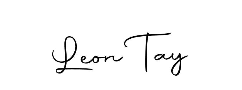 This is the best signature style for the Leon Tay name. Also you like these signature font (Autography-DOLnW). Mix name signature. Leon Tay signature style 10 images and pictures png