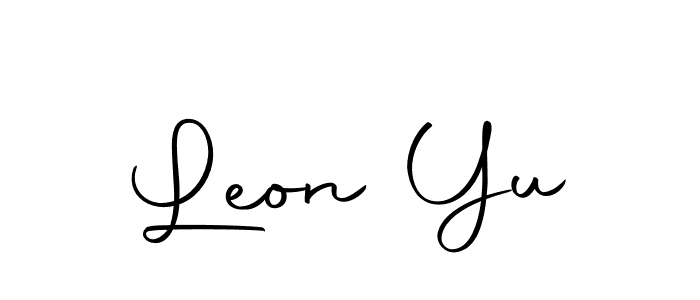 Autography-DOLnW is a professional signature style that is perfect for those who want to add a touch of class to their signature. It is also a great choice for those who want to make their signature more unique. Get Leon Yu name to fancy signature for free. Leon Yu signature style 10 images and pictures png
