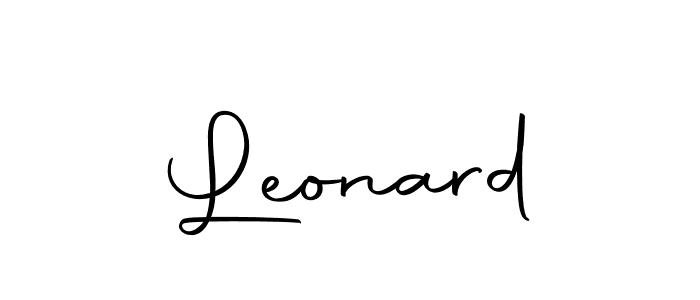 Autography-DOLnW is a professional signature style that is perfect for those who want to add a touch of class to their signature. It is also a great choice for those who want to make their signature more unique. Get Leonard name to fancy signature for free. Leonard signature style 10 images and pictures png