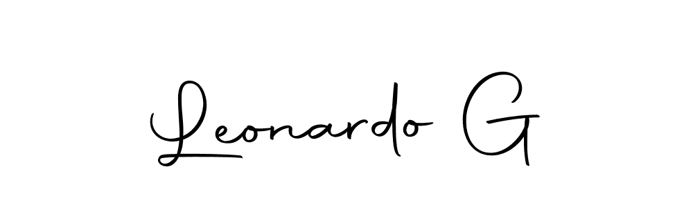 Here are the top 10 professional signature styles for the name Leonardo G. These are the best autograph styles you can use for your name. Leonardo G signature style 10 images and pictures png