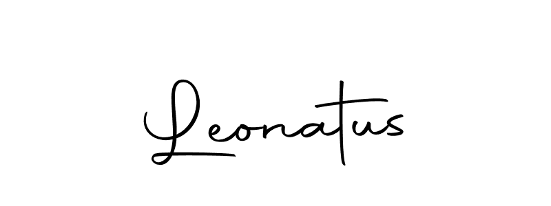 Create a beautiful signature design for name Leonatus. With this signature (Autography-DOLnW) fonts, you can make a handwritten signature for free. Leonatus signature style 10 images and pictures png