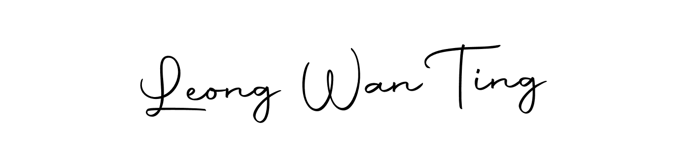 Also we have Leong Wan Ting name is the best signature style. Create professional handwritten signature collection using Autography-DOLnW autograph style. Leong Wan Ting signature style 10 images and pictures png