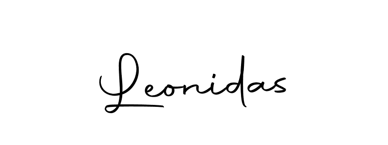 How to make Leonidas signature? Autography-DOLnW is a professional autograph style. Create handwritten signature for Leonidas name. Leonidas signature style 10 images and pictures png