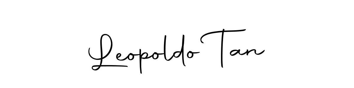 Make a short Leopoldo Tan signature style. Manage your documents anywhere anytime using Autography-DOLnW. Create and add eSignatures, submit forms, share and send files easily. Leopoldo Tan signature style 10 images and pictures png
