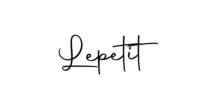 The best way (Autography-DOLnW) to make a short signature is to pick only two or three words in your name. The name Lepetit include a total of six letters. For converting this name. Lepetit signature style 10 images and pictures png