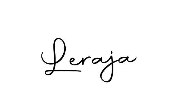 Similarly Autography-DOLnW is the best handwritten signature design. Signature creator online .You can use it as an online autograph creator for name Leraja. Leraja signature style 10 images and pictures png