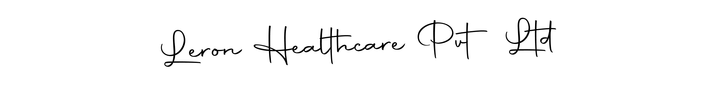 Make a beautiful signature design for name Leron Healthcare Pvt Ltd. With this signature (Autography-DOLnW) style, you can create a handwritten signature for free. Leron Healthcare Pvt Ltd signature style 10 images and pictures png