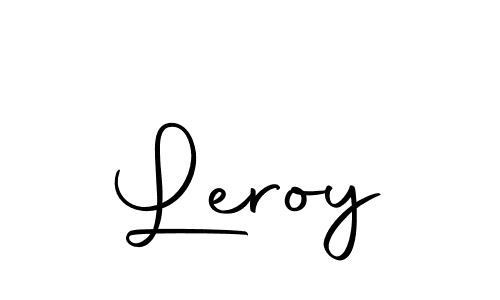 Create a beautiful signature design for name Leroy. With this signature (Autography-DOLnW) fonts, you can make a handwritten signature for free. Leroy signature style 10 images and pictures png