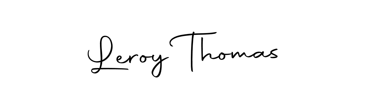 The best way (Autography-DOLnW) to make a short signature is to pick only two or three words in your name. The name Leroy Thomas include a total of six letters. For converting this name. Leroy Thomas signature style 10 images and pictures png