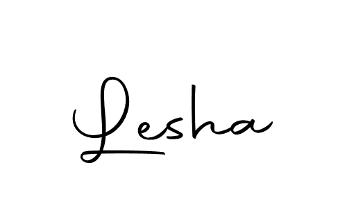 How to make Lesha name signature. Use Autography-DOLnW style for creating short signs online. This is the latest handwritten sign. Lesha signature style 10 images and pictures png