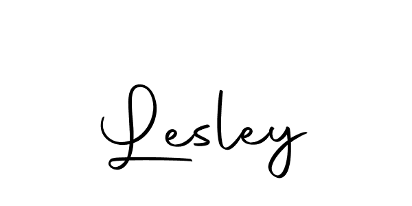 Use a signature maker to create a handwritten signature online. With this signature software, you can design (Autography-DOLnW) your own signature for name Lesley. Lesley signature style 10 images and pictures png