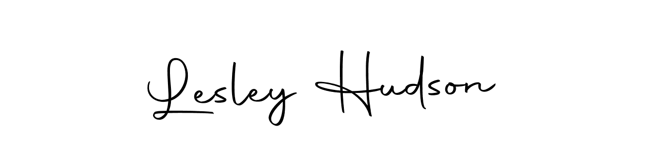 You should practise on your own different ways (Autography-DOLnW) to write your name (Lesley Hudson) in signature. don't let someone else do it for you. Lesley Hudson signature style 10 images and pictures png