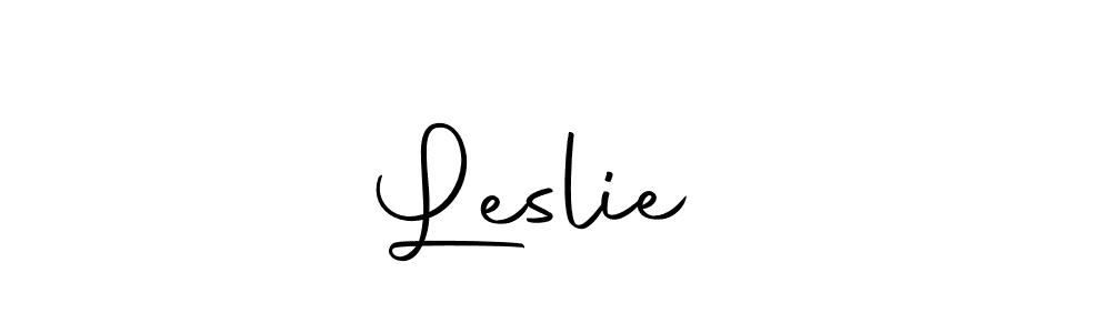 You can use this online signature creator to create a handwritten signature for the name Leslie ❤. This is the best online autograph maker. Leslie ❤ signature style 10 images and pictures png