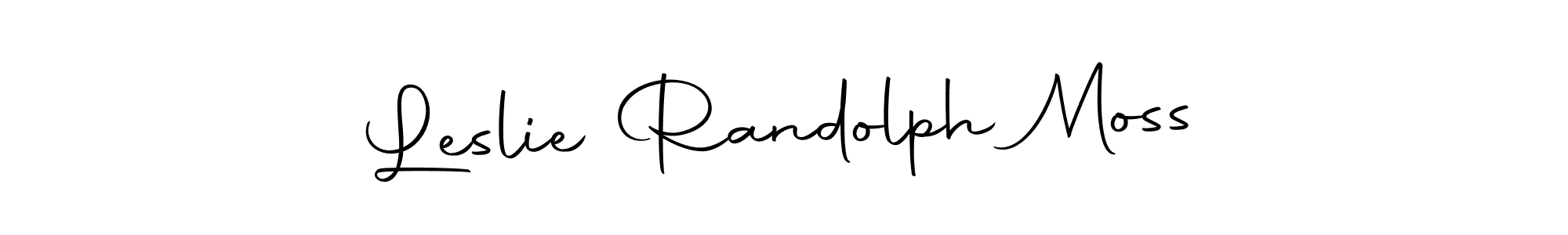 Best and Professional Signature Style for Leslie Randolph Moss. Autography-DOLnW Best Signature Style Collection. Leslie Randolph Moss signature style 10 images and pictures png