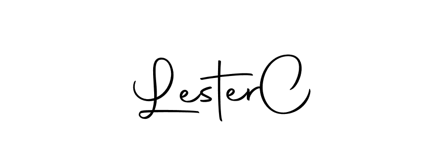 The best way (Autography-DOLnW) to make a short signature is to pick only two or three words in your name. The name Lester  C include a total of six letters. For converting this name. Lester  C signature style 10 images and pictures png