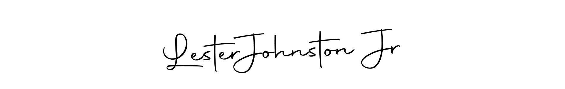 Also we have Lester  Johnston Jr name is the best signature style. Create professional handwritten signature collection using Autography-DOLnW autograph style. Lester  Johnston Jr signature style 10 images and pictures png