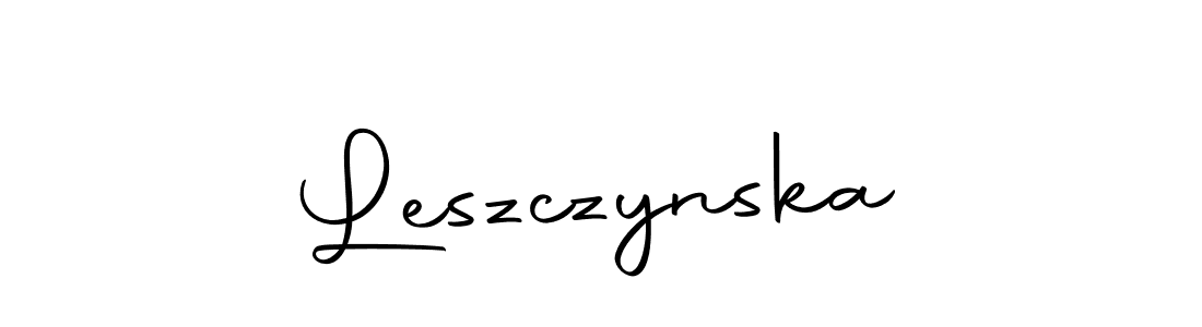 Make a beautiful signature design for name Leszczynska. Use this online signature maker to create a handwritten signature for free. Leszczynska signature style 10 images and pictures png