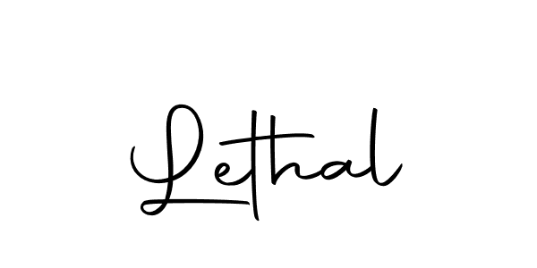 You should practise on your own different ways (Autography-DOLnW) to write your name (Lethal) in signature. don't let someone else do it for you. Lethal signature style 10 images and pictures png