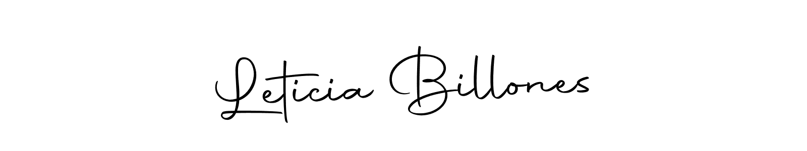 Also we have Leticia Billones name is the best signature style. Create professional handwritten signature collection using Autography-DOLnW autograph style. Leticia Billones signature style 10 images and pictures png