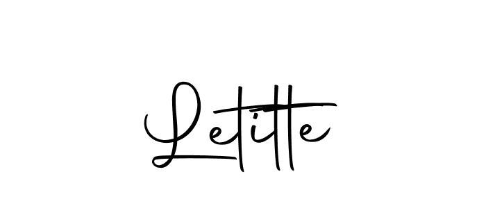 Create a beautiful signature design for name Letitte. With this signature (Autography-DOLnW) fonts, you can make a handwritten signature for free. Letitte signature style 10 images and pictures png