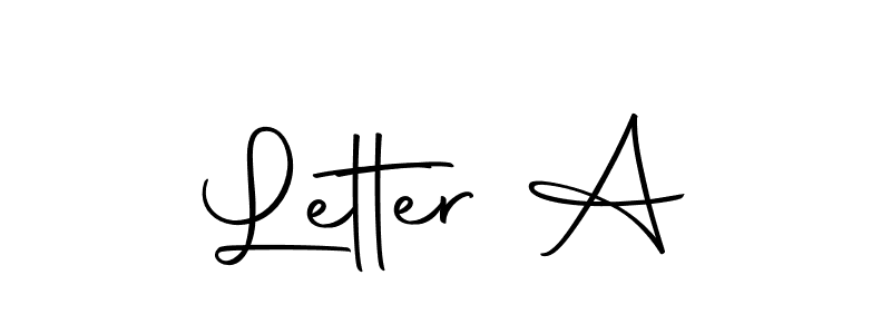 Use a signature maker to create a handwritten signature online. With this signature software, you can design (Autography-DOLnW) your own signature for name Letter A. Letter A signature style 10 images and pictures png