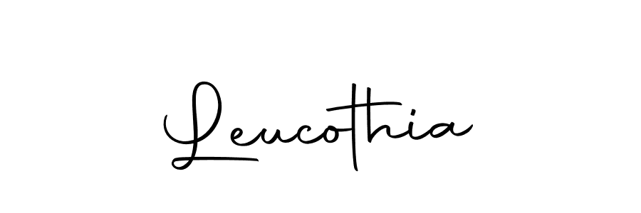 Use a signature maker to create a handwritten signature online. With this signature software, you can design (Autography-DOLnW) your own signature for name Leucothia. Leucothia signature style 10 images and pictures png