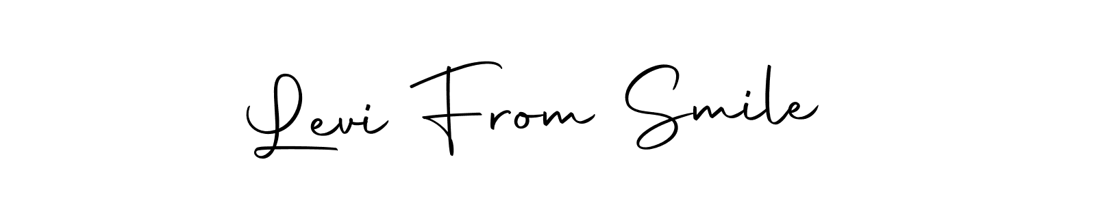 Create a beautiful signature design for name Levi From Smile ;x). With this signature (Autography-DOLnW) fonts, you can make a handwritten signature for free. Levi From Smile ;x) signature style 10 images and pictures png