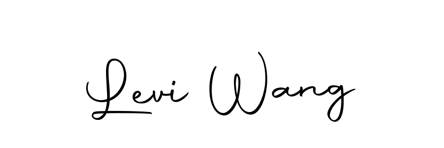 You should practise on your own different ways (Autography-DOLnW) to write your name (Levi Wang) in signature. don't let someone else do it for you. Levi Wang signature style 10 images and pictures png