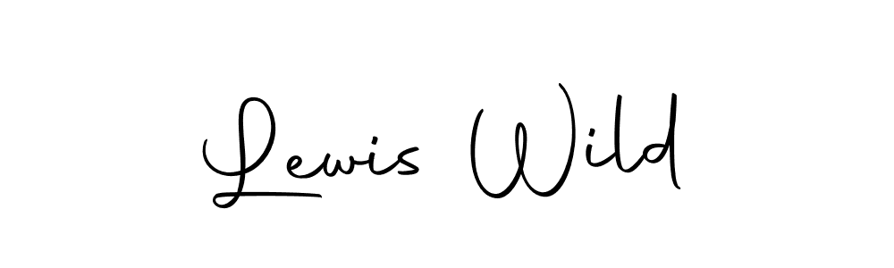 You should practise on your own different ways (Autography-DOLnW) to write your name (Lewis Wild) in signature. don't let someone else do it for you. Lewis Wild signature style 10 images and pictures png