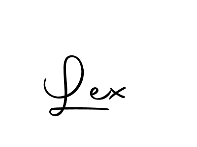 How to make Lex  name signature. Use Autography-DOLnW style for creating short signs online. This is the latest handwritten sign. Lex  signature style 10 images and pictures png