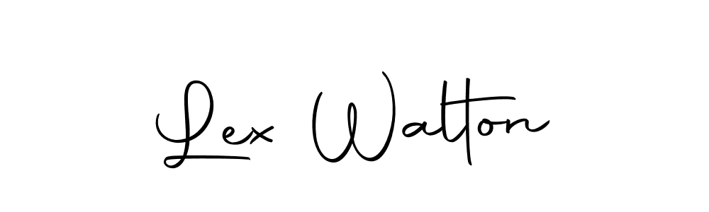 Similarly Autography-DOLnW is the best handwritten signature design. Signature creator online .You can use it as an online autograph creator for name Lex Walton. Lex Walton signature style 10 images and pictures png