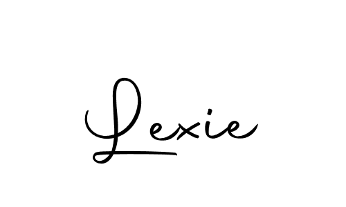 if you are searching for the best signature style for your name Lexie. so please give up your signature search. here we have designed multiple signature styles  using Autography-DOLnW. Lexie signature style 10 images and pictures png