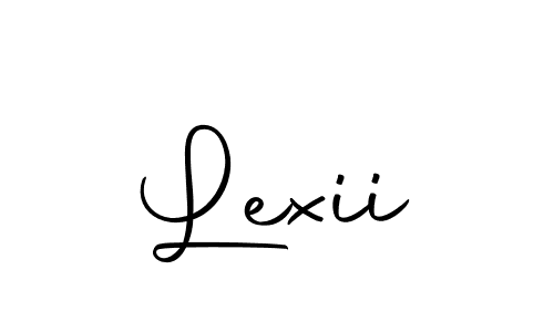 Make a beautiful signature design for name Lexii. With this signature (Autography-DOLnW) style, you can create a handwritten signature for free. Lexii signature style 10 images and pictures png