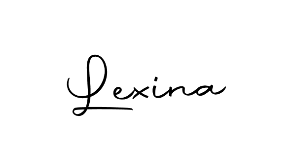 Make a beautiful signature design for name Lexina. With this signature (Autography-DOLnW) style, you can create a handwritten signature for free. Lexina signature style 10 images and pictures png