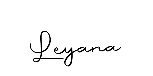 Make a short Leyana signature style. Manage your documents anywhere anytime using Autography-DOLnW. Create and add eSignatures, submit forms, share and send files easily. Leyana signature style 10 images and pictures png