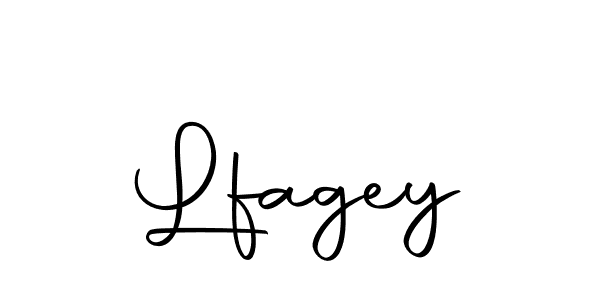 Design your own signature with our free online signature maker. With this signature software, you can create a handwritten (Autography-DOLnW) signature for name Lfagey. Lfagey signature style 10 images and pictures png