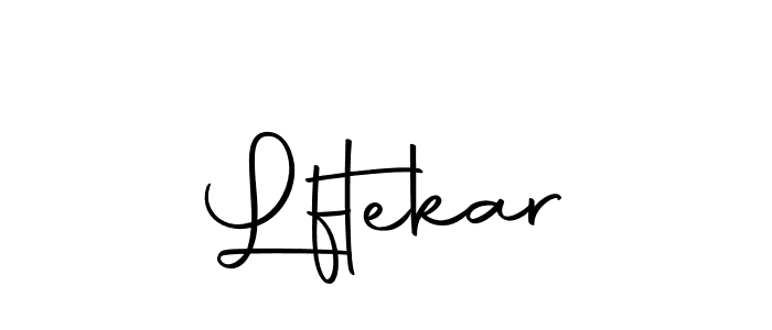 Also we have Lftekar name is the best signature style. Create professional handwritten signature collection using Autography-DOLnW autograph style. Lftekar signature style 10 images and pictures png