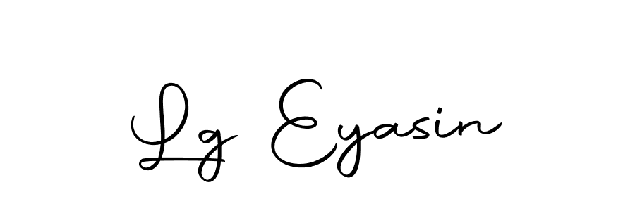 Make a beautiful signature design for name Lg Eyasin. Use this online signature maker to create a handwritten signature for free. Lg Eyasin signature style 10 images and pictures png