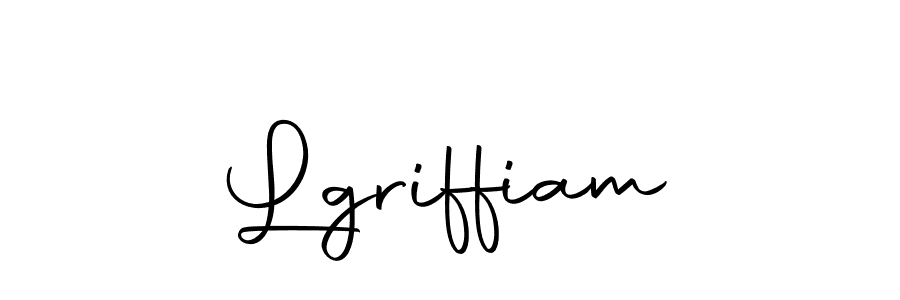 Lgriffiam stylish signature style. Best Handwritten Sign (Autography-DOLnW) for my name. Handwritten Signature Collection Ideas for my name Lgriffiam. Lgriffiam signature style 10 images and pictures png