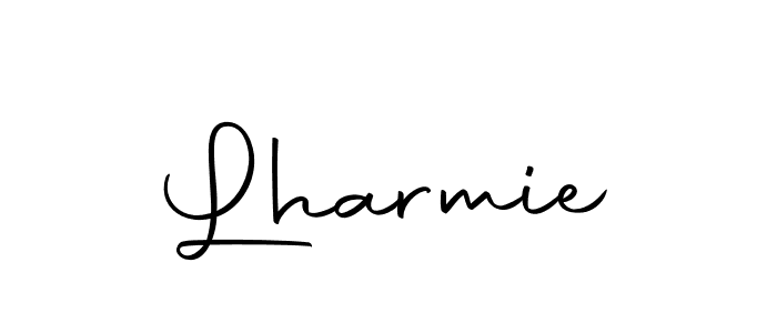 Make a beautiful signature design for name Lharmie. Use this online signature maker to create a handwritten signature for free. Lharmie signature style 10 images and pictures png