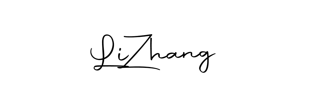 Make a beautiful signature design for name Li  Zhang  . With this signature (Autography-DOLnW) style, you can create a handwritten signature for free. Li  Zhang   signature style 10 images and pictures png
