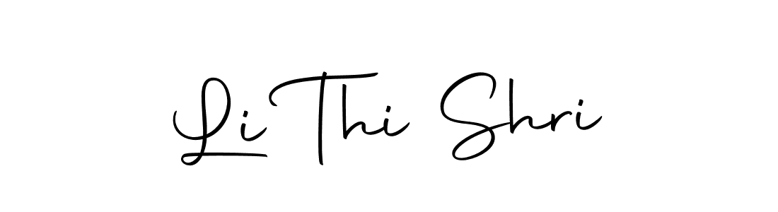 Li Thi Shri stylish signature style. Best Handwritten Sign (Autography-DOLnW) for my name. Handwritten Signature Collection Ideas for my name Li Thi Shri. Li Thi Shri signature style 10 images and pictures png