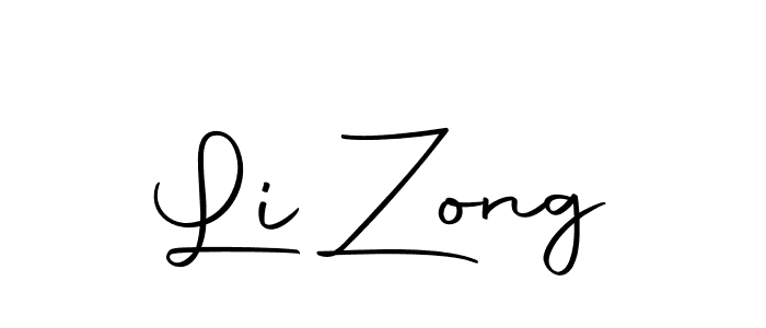 You should practise on your own different ways (Autography-DOLnW) to write your name (Li Zong) in signature. don't let someone else do it for you. Li Zong signature style 10 images and pictures png