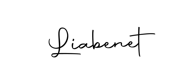 Liabenet stylish signature style. Best Handwritten Sign (Autography-DOLnW) for my name. Handwritten Signature Collection Ideas for my name Liabenet. Liabenet signature style 10 images and pictures png