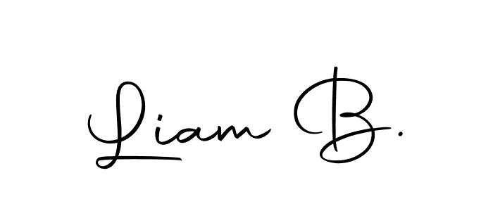 You can use this online signature creator to create a handwritten signature for the name Liam B.. This is the best online autograph maker. Liam B. signature style 10 images and pictures png