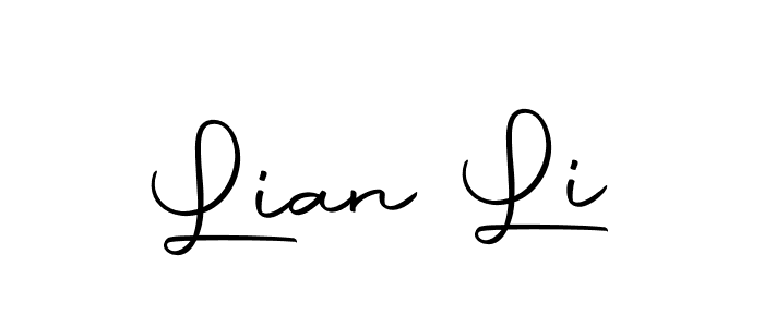 This is the best signature style for the Lian Li name. Also you like these signature font (Autography-DOLnW). Mix name signature. Lian Li signature style 10 images and pictures png