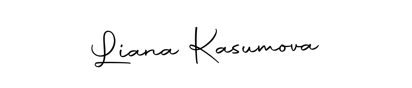 Make a beautiful signature design for name Liana Kasumova. Use this online signature maker to create a handwritten signature for free. Liana Kasumova signature style 10 images and pictures png