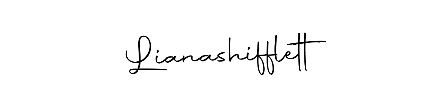 The best way (Autography-DOLnW) to make a short signature is to pick only two or three words in your name. The name Lianashifflett include a total of six letters. For converting this name. Lianashifflett signature style 10 images and pictures png