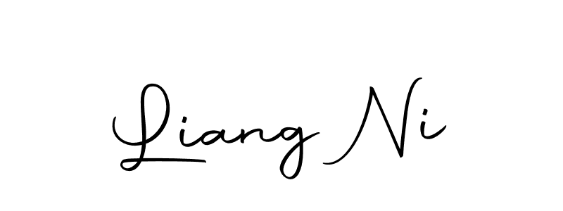 Similarly Autography-DOLnW is the best handwritten signature design. Signature creator online .You can use it as an online autograph creator for name Liang Ni. Liang Ni signature style 10 images and pictures png