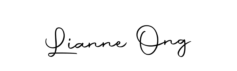 Best and Professional Signature Style for Lianne Ong. Autography-DOLnW Best Signature Style Collection. Lianne Ong signature style 10 images and pictures png